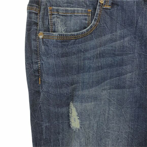 Melissa Mccarthy Seven 7 Skinny Jeans size 20 W Women's Blue Pencil Stretch - Picture 3 of 12